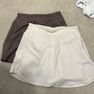 Old Navy StretchTech tennis skirts - both XS